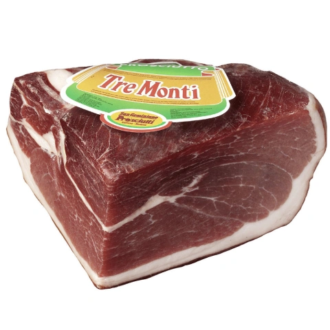 Мясо Прошутто крудо Tre Monti Proscuitto Crudo Тремонті іспанська свинина Кусок 300г