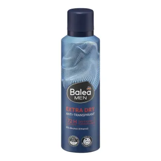 Антиперспірант Чоловічий Сенсітів аерозоль Спрей Balea Men Extra Dry 72h Antitranspirant Балеа Екстра захист Балон 200мл