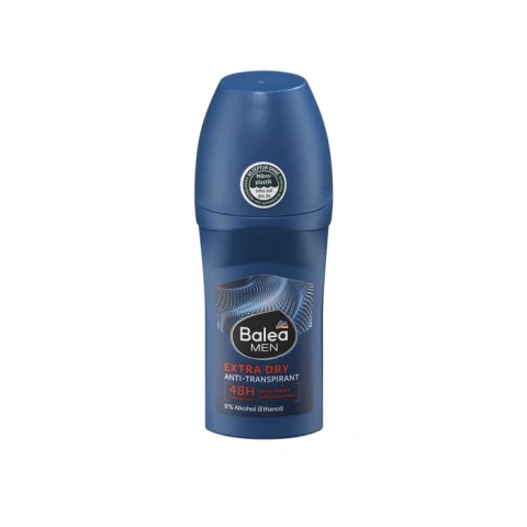 Антиперспірант Чоловічий Сенсітів Кульковий Balea Men Extra Dry 48h Roll-On Antitranspirant Балеа Екстра захист Шарик 50мл