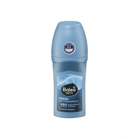 Антиперспірант Чоловічий Сенсітів Кульковий Balea Men Fresh 48h Roll-On Antitranspirant Балеа Свіжість Шарик 50мл