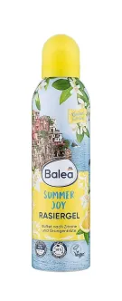 Гель для гоління Жіноча аерозоль Balea Summer Joy Rasiergel Lemon&Orange Балеа Літня Розвага квіти Лемон та Апельсину Балон 200мл