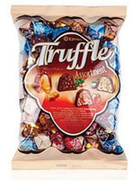 Цукерки truffle асорті (з горіхом, з карамеллю, з полуницею, з кокосом) 1 кг