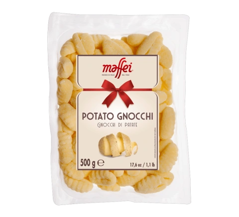 Ньоккі картопляні Галушки Maffei Potato Gnocchi Маффеі Гноччі Швидкого приготування Контейнер 500г