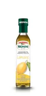 Оливкова олія Ароматизована приправа Monini Limone Extra Vergine Olio di Oliva Моніні Перший холодний віджим з Лимоном 250мл