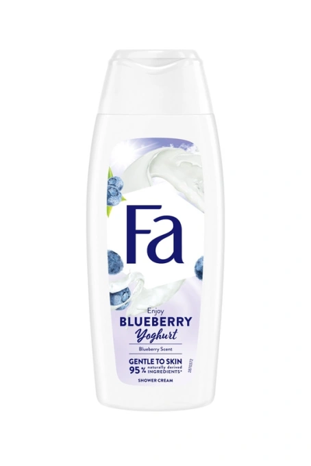 Гель Крем для душу Fa enjoy Blueberry Yoghurt Gentle skin Shower Cream Фа Чорничний кремовий йогурт 400мл