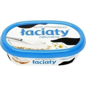 Сир Mlekpol Laciaty cream cheese вершковий 135г