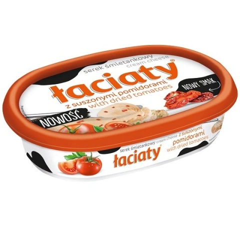 Крем-сир Mlekpol Laciaty з в'яленими томатами 135г