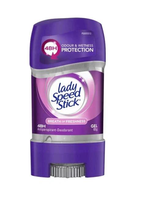 Гель Антиперспірант дезодорант Жіночий Стік Lady Speed Stick Breath of Freshness Gel 48h Ладі Спід Стік Подих Свіжості 65г