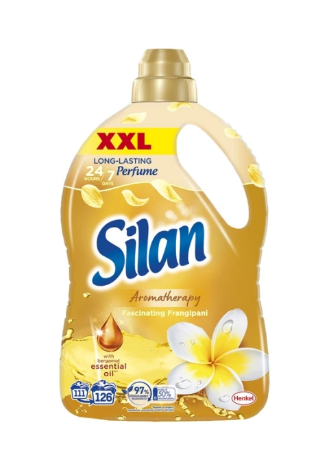 Ополіскувач для білизни Кондиціонер Парфумований Silan Aromatherapy Bergamot Oil Perfume Сілан Олія Бергамоту 126прань 2772мл